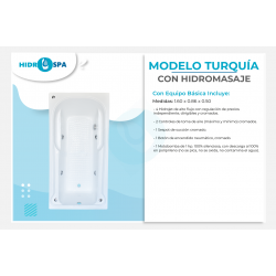 Tina modelo turquia de 1.60 x 0.86 x 0.50 para 1 persona desde Tina modelo turquia de 1.60 x 0.86 x 0.50 para 1 persona desde