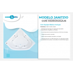 Tina de hidromasaje janitzio de 1.40 x 1.40 x 0.45 para 1 persona Tina de hidromasaje janitzio de 1.40 x 1.40 x 0.45 para 1 persona