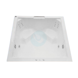 Tina de hidromasaje brasil de 1.80 x 1.80 x 0.75 para 4 personas