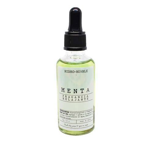 Fragancia relajante para tina de baño aroma de menta