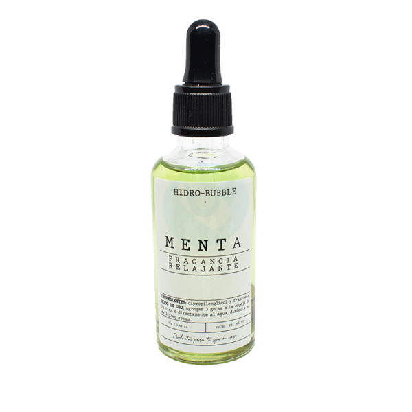 Fragancia relajante para tina de baño aroma de menta