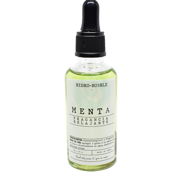Fragancia relajante para tina de baño aroma de menta