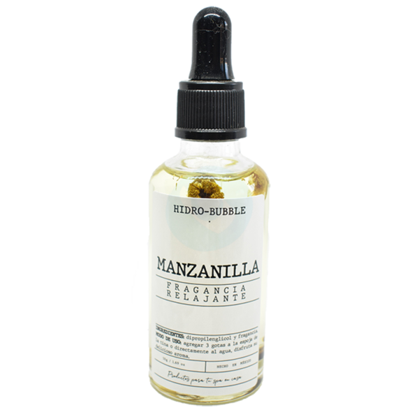 Fragancia relajante para tina de baño aroma de manzanilla
