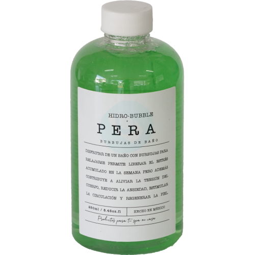 Burbujas para tina de baño aroma pera Burbujas para tina de baño aroma pera