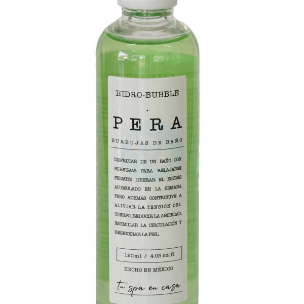 Burbujas para tina de baño aroma Pera