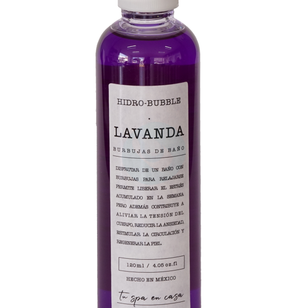 Burbujas para tina de baño aroma Lavanda