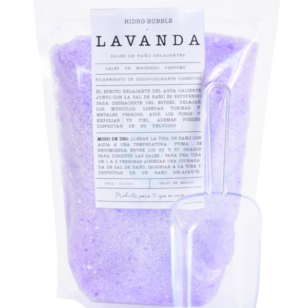 Sales relajantes Aroma Lavanda